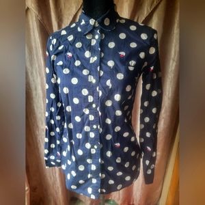 Womans Gap Foxy Button down shirt